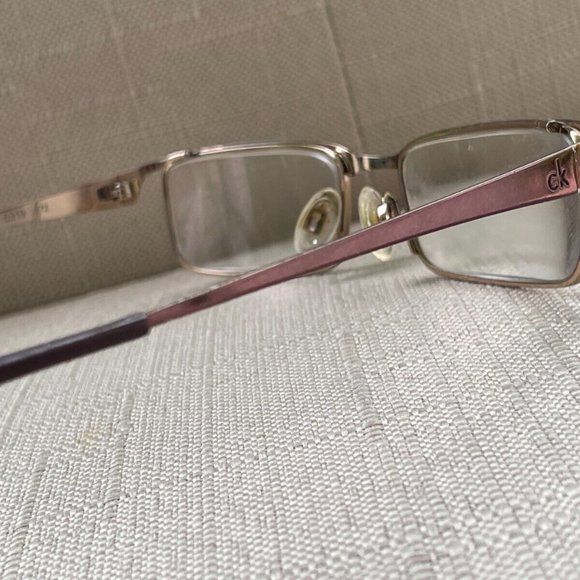 Calvin Klein Eyeglasses Frame CK5319 272 Brown/Gold Tone 50[]16 135 Glasses - Picture 7 of 12